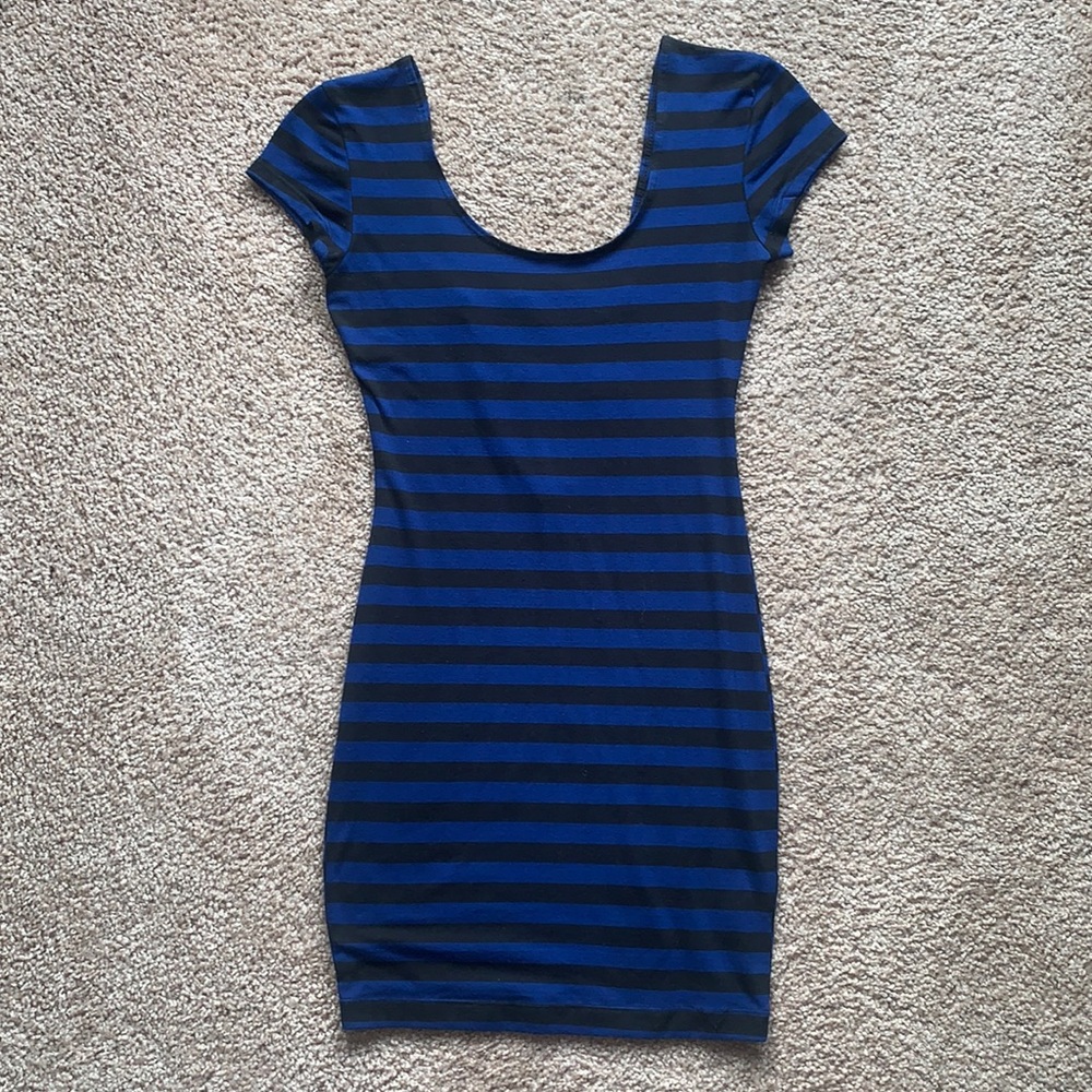 Striped Body dress